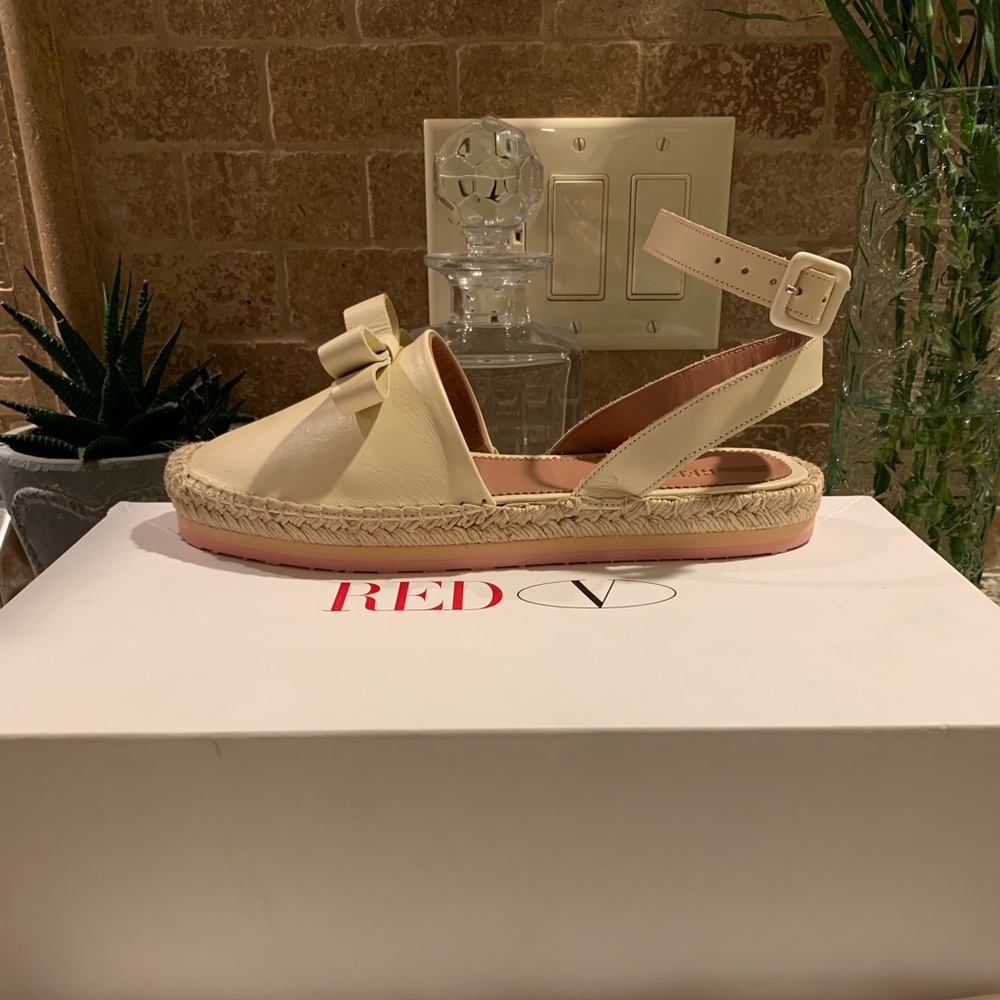 RED Valentino Espadrilles Size 37 Brand New in Box